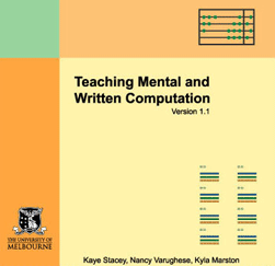 Teaching mental and written computation Cd cover image